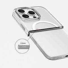 iPhone 16 Pro Kılıf Magsafe Şarj Özellikli Kamera Korumalı Kripto Kapak