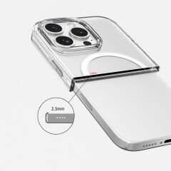 iPhone 16 Pro Kılıf Magsafe Şarj Özellikli Kamera Korumalı Kripto Kapak