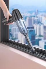 LT-107C Mini Çok Fonksiyonlu Üflemeli Şarjlı Araç Süpürgesi El Süpürgesi