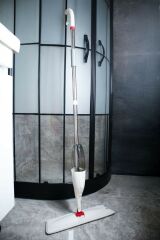 Profesyonel 360 Derece Dönen Su Hazneli Püskürtmeli Sprey Extra 3 Mop Paspas