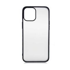 iPhone 12 Mini Kılıf Mess Kapak Siyah