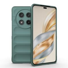 Honor Magic  7 Lite Kılıf Esnek TPU Oyuklu Arka Yüzey Tasarımlı Etnik Silikon Kapak