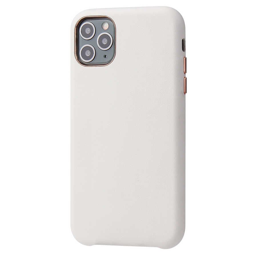 iPhone 11 Pro Max Kılıf Eyzi Kapak Beyaz