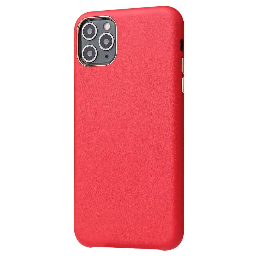 iPhone 11 Pro Max Kılıf Eyzi Kapak Kırmızı