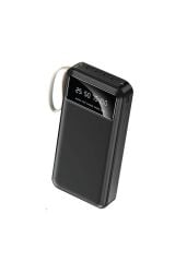 Digital Göstergeli 4 Çıkışlı Fenerli Standli 20.000 Mah Powerbank