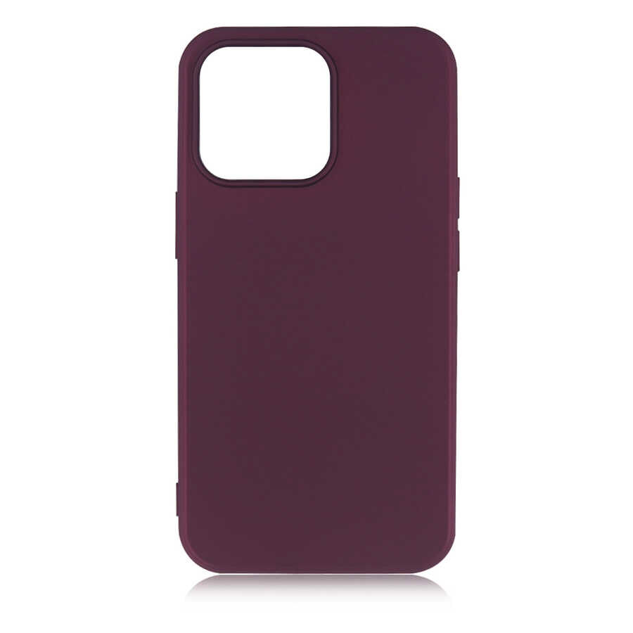 iPhone 13 Pro Kılıf Premier Silikon Kapak Mürdüm