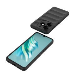 İnfinix Hot 40i Kılıf Esnek TPU Oyuklu Arka Yüzey Tasarımlı Etnik Silikon Kapak