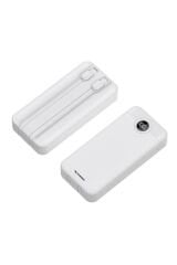 20000mAh 2 Çıkışlı Taşınabilir PD 22.5W Hızlı Şarj Dijital Göstergeli Powerbank Siyah