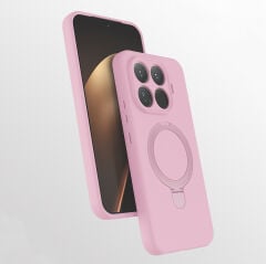 Xiaomi 15T Pro Kılıf Kablosuz Şarj Özellikli Standlı Samara Kapak