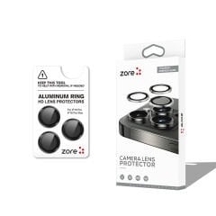 iPhone 16 Pro Max CL-12 Premium Safir Parmak İzi Bırakmayan Anti-Reflective Kamera Lens Koruyucu