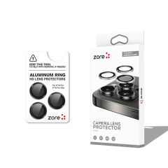 iPhone 16 Pro Max CL-12 Premium Safir Parmak İzi Bırakmayan Anti-Reflective Kamera Lens Koruyucu