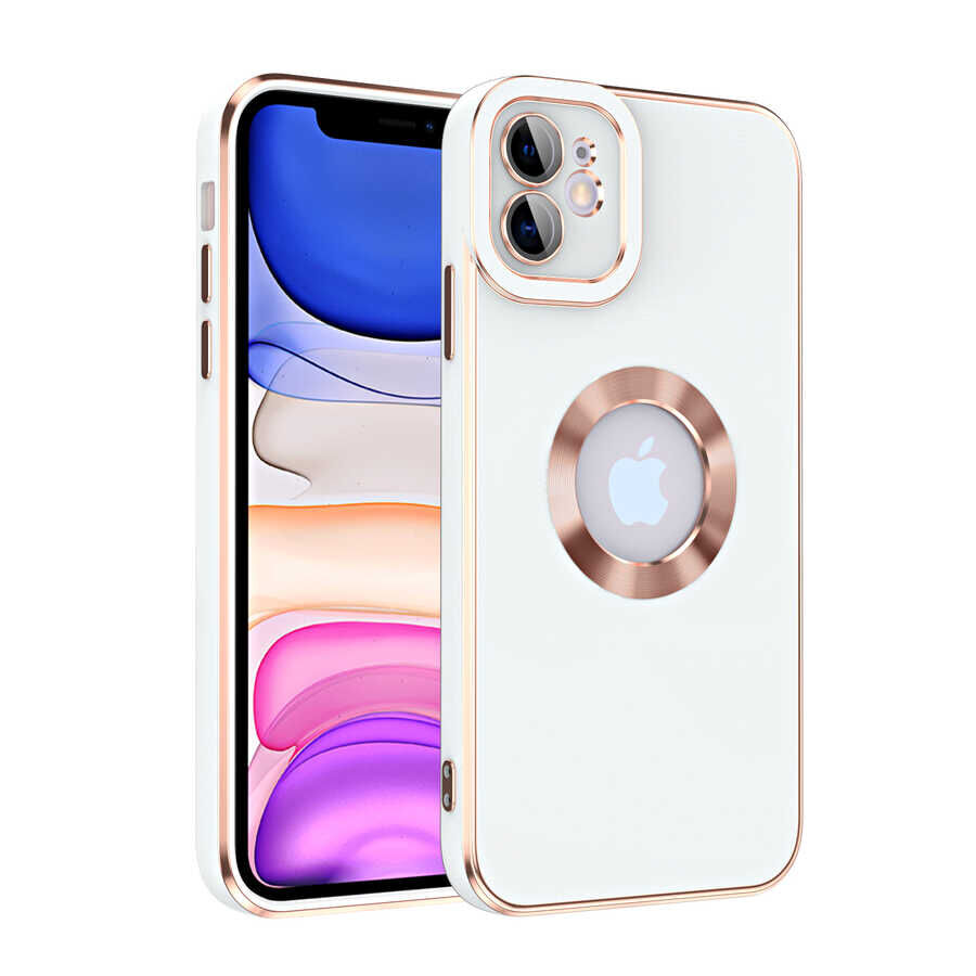 iPhone 11 Kılıf Kongo Kapak Beyaz
