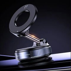 K007 360 Derece Dönebilen Vakum Özellikli Magnetik Telefon Tutucu