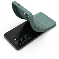 İnfinix Hot 50 Pro 4G Kılıf Esnek TPU Oyuklu Arka Yüzey Tasarımlı Etnik Silikon Kapak