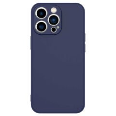 iPhone 13 Pro Kılıf Kamera Korumali Mara Lansman Kapak Lacivert