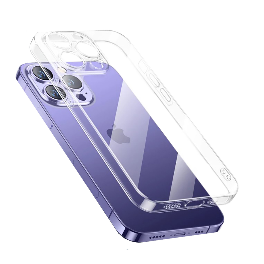 iPhone 14 Pro Max Kılıf Şeffaf Sert PC Vayt Kapak