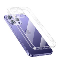 iPhone 14 Pro Max Kılıf Şeffaf Sert PC Vayt Kapak