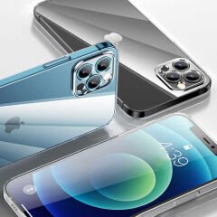 iPhone 14 Pro Max Kılıf Şeffaf Sert PC Vayt Kapak
