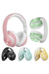 Bluetooth Wireless Mikrofonlu Kablosuz Stereo Kulak Üstü Kulaklık Genç Çocuk