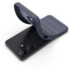 İnfinix Hot 30i Kılıf Esnek TPU Oyuklu Arka Yüzey Tasarımlı Etnik Silikon Kapak