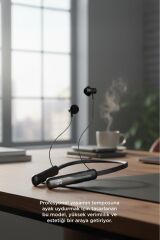 Bluetooth Kulaklık Kulak İçi Boyuna Asılabilir 5 Ses Değiştirme Modlu Kablosuz Kulaklık TB12