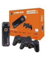 GC-06 5g 8K Ultra Hd 64 GB Tv Box + Game Box Android Tv + Oyun Konsolu Atari 2 in1