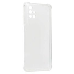 Samsung Galaxy M51 Kılıf Nitro Anti Shock Darbe Emici Köşe Korumalı Şeffaf Silikon Kapak