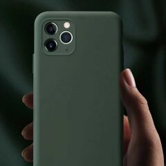 iPhone 11 Pro Max Kılıf LSR Lansman Kapak Derin Mor
