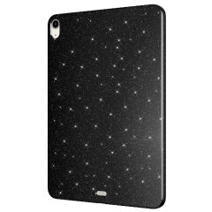 Apple iPad Air 11 2024 Simli Parlak Görünümlü Tablet Koton Kılıf Siyah