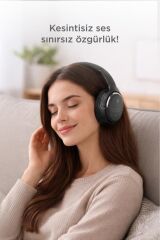 Bluetooth Kulaklık Kulak Üstü Kablosuz Kulaklık HD60