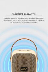 Bluetooth Hoparlör Rgb Işıklı FM Radyo Kablosuz Taşınabilir Speaker GTS-1679