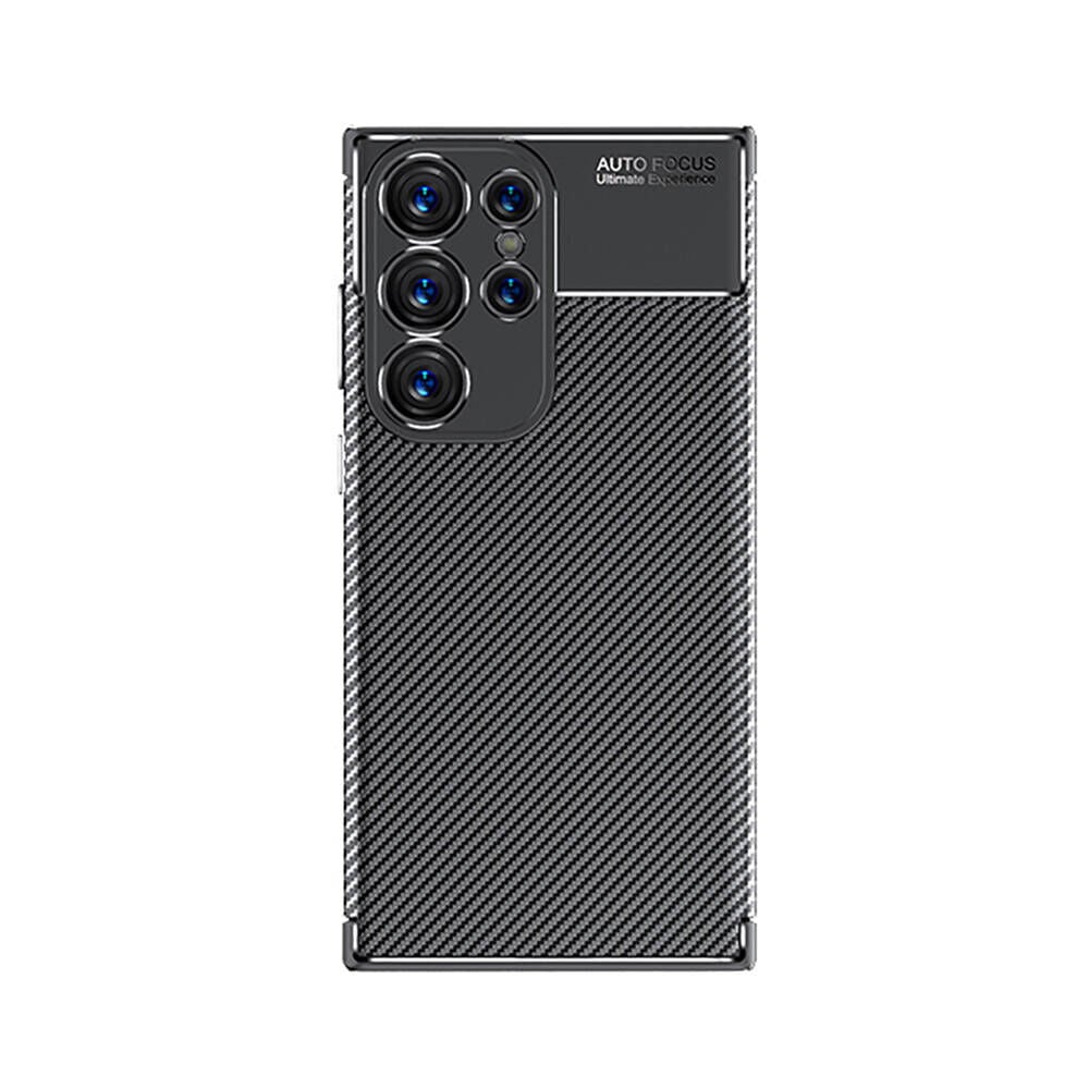 Samsung Galaxy S24 Ultra Kılıf  Negro Silikon Kapak Siyah