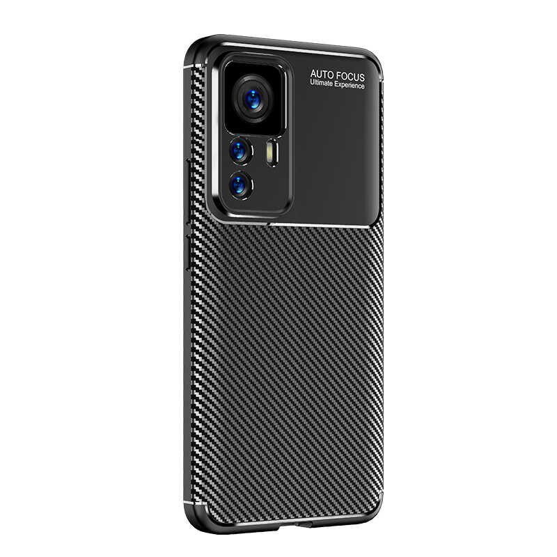 Xiaomi Mi 12T Kılıf Negro Silikon Kapak kılıf Siyah