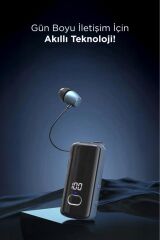 F580 Kablosuz Kulaklık Bluetooth Geri Çekilebilir Yaka Kulaklığı