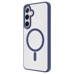 Samsung Galaxy S25 Plus Kılıf Magsafe Şarj Özellikli Krom Magsafe Silikon Kapak