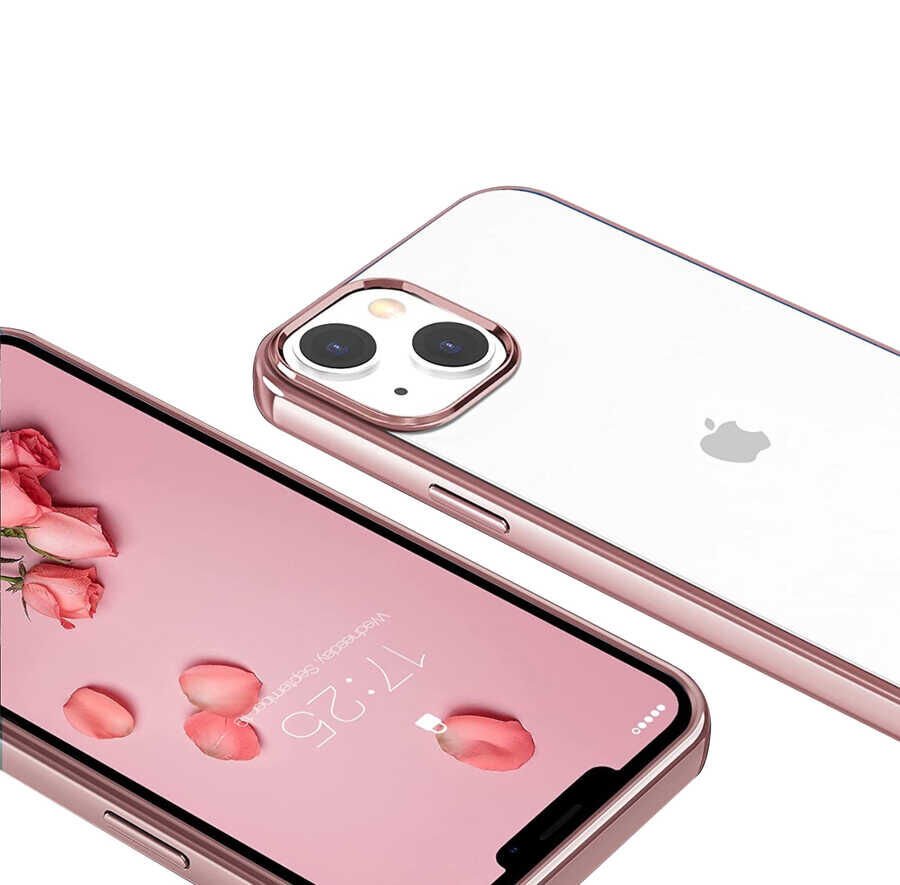 iPhone 13 Kılıf Pixel Kapak Pembe