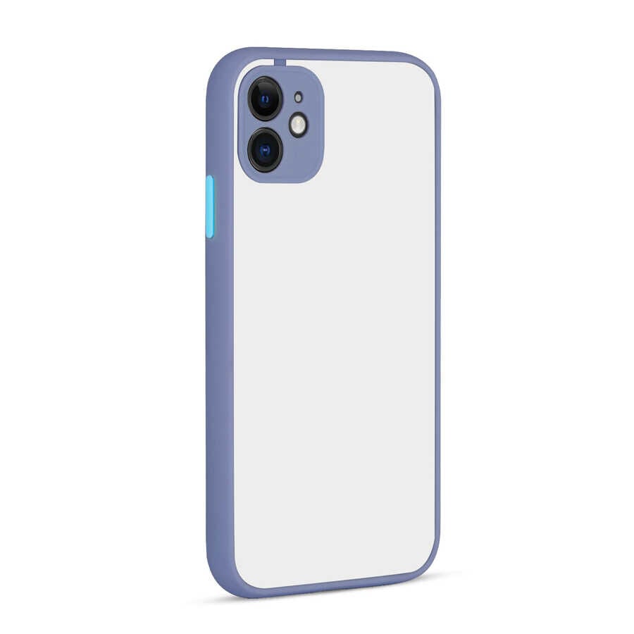 iPhone 12 Mini Kılıf Hux Kapak Mor