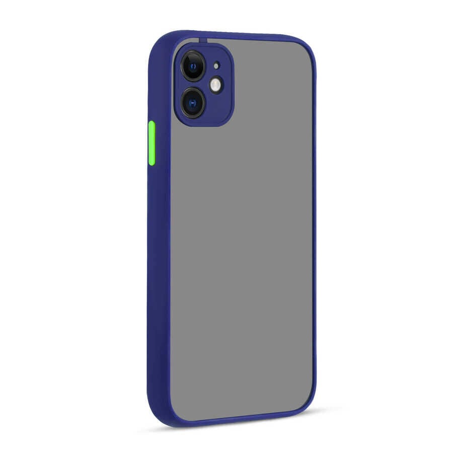 iPhone 12 Mini Kılıf Hux Kapak Lacivert