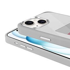 iPhone 15 Kılıf Ekranı YansıtanAkıllı NFC Kapak