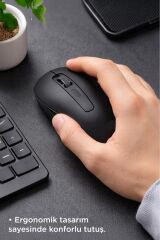 Kablosuz Mouse Usb Alıcılı Fare TM22 Siyah