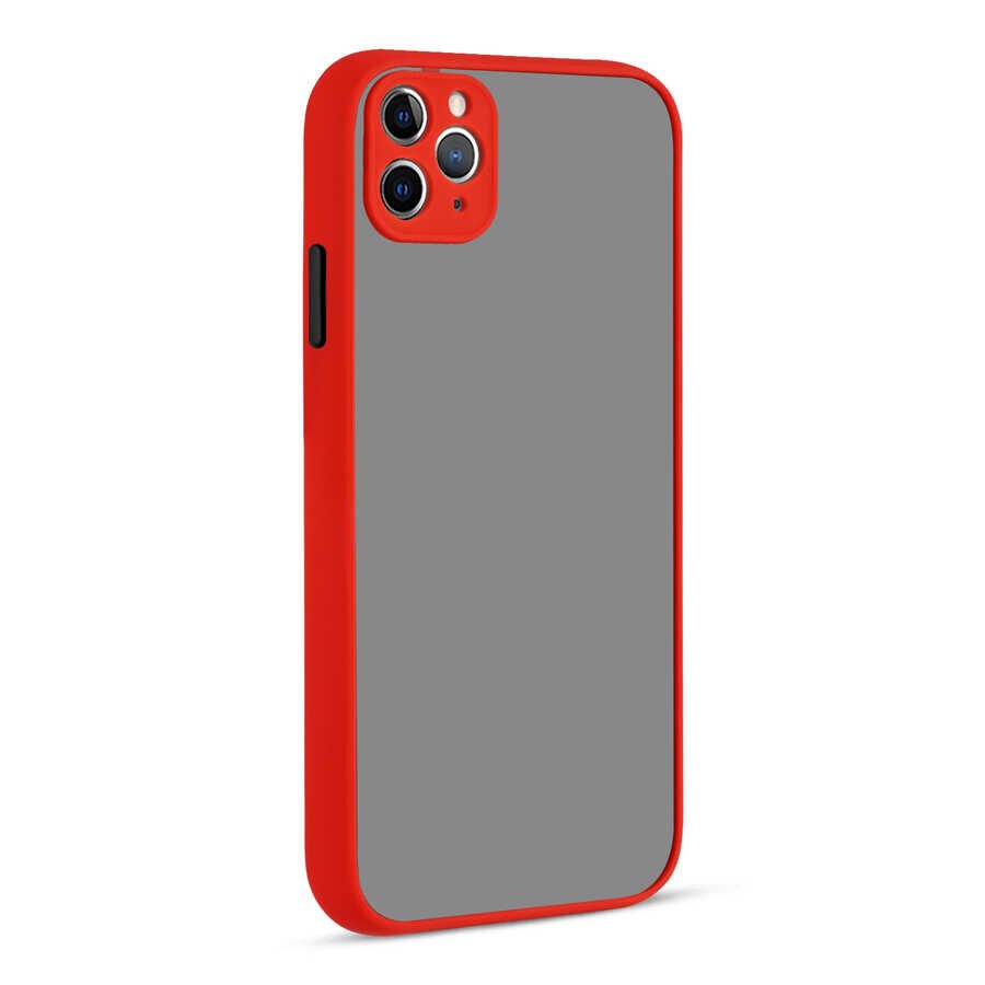 iPhone 11 Pro Max Kılıf Hux Kapak Kırmızı
