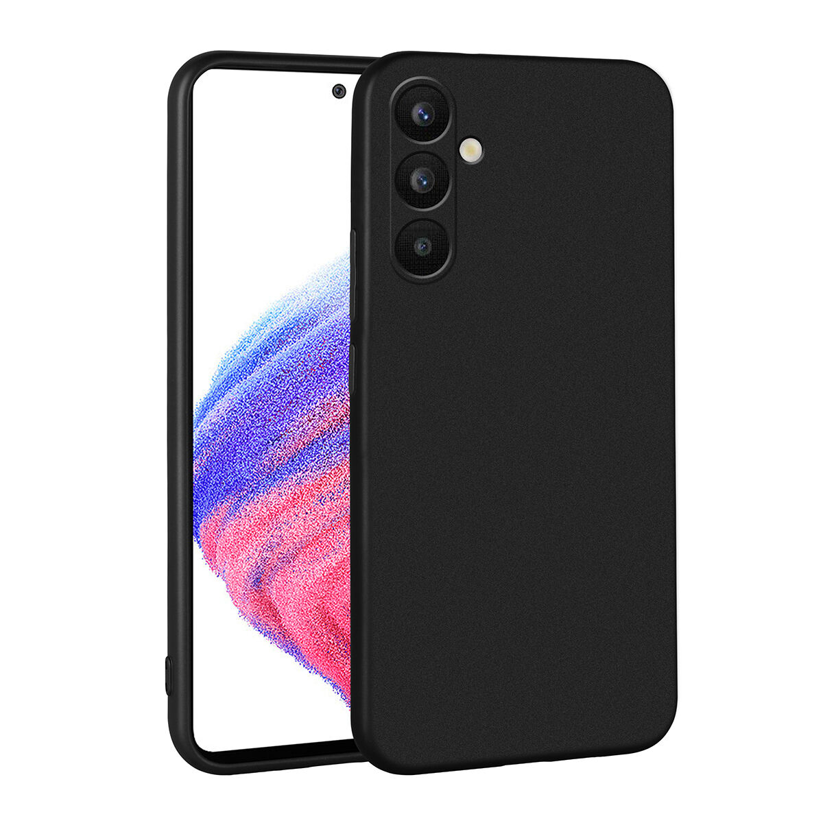 Samsung Galaxy A34 Premier Silikon Kapak Kılıf Siyah