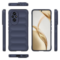 Honor 200 Kılıf Esnek TPU Oyuklu Arka Yüzey Tasarımlı Etnik Silikon Kapak