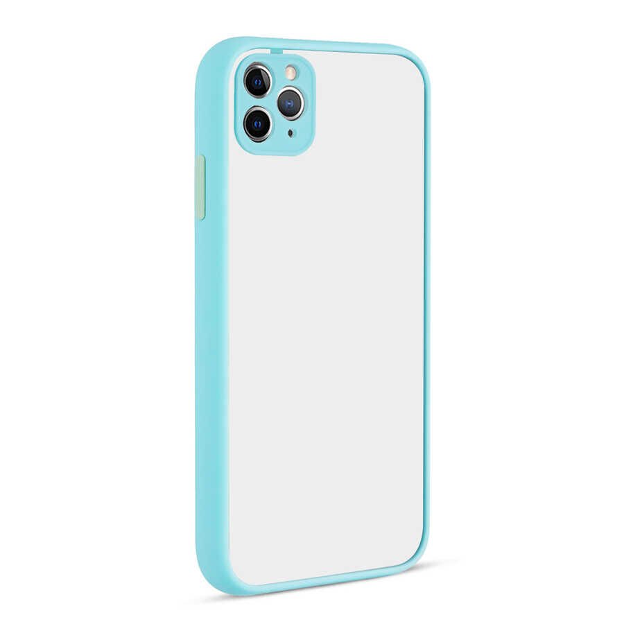 iPhone 11 Pro Max Kılıf Hux Kapak Turkuaz