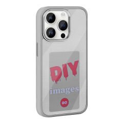 iPhone 14 Pro Max Kılıf Ekranı Yansıtan Akıllı NFC Kapak
