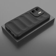 İnfinix Smart 9 Kılıf Esnek TPU Oyuklu Arka Yüzey Tasarımlı Etnik Silikon Kapak