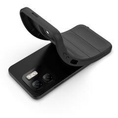 İnfinix Smart 9 Kılıf Esnek TPU Oyuklu Arka Yüzey Tasarımlı Etnik Silikon Kapak