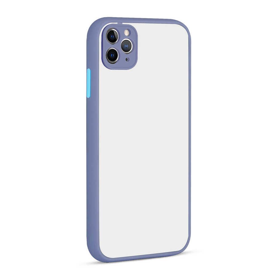 iPhone 11 Pro Max Kılıf Hux Kapak Mor