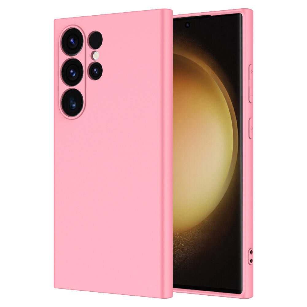 Samsung Galaxy S24 Ultra Kılıf Mara Lansman Kapak Pembe