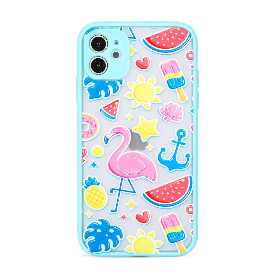 iPhone 12 Mini Kılıf Fily Kapak Turkuaz